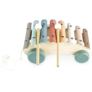 Zopa Wooden Pull Xylophone ťahací xylofón z dreva 1 ks