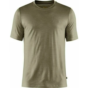 Fjällräven Outdoor T-Shirt Abisko Wool SS Light Olive XL