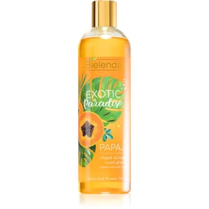 Bielenda Exotic Paradise Papaya sprchový a koupelový gelový olej 400 ml