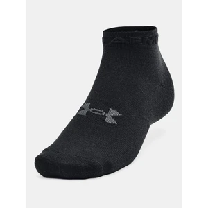 Under Armour Ponožky UA Essential Low Cut 3Pk-BLK - unisex