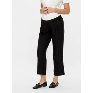 Black Maternity 3/4 Trousers Mama.licious Ida - Women