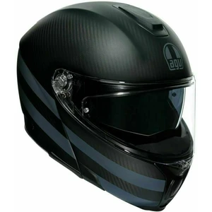 AGV Sportmodular Dark Refractive Carbon/Black XS Casca