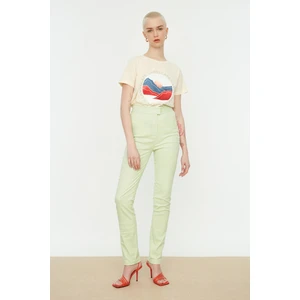 Trendyol Mint Cigarette Trousers