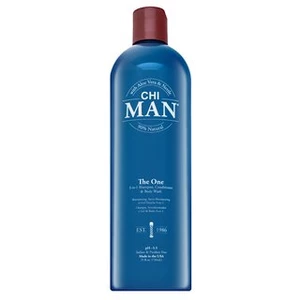 CHI Man The One 3 v 1 šampón, kondicionér a sprchový gél 739 ml