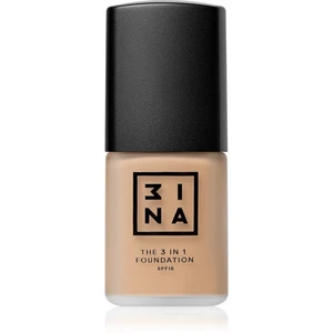 3INA The 3 in 1 Foundation dlhotrvajúci make-up SPF 15 odtieň 205 30 ml
