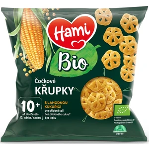 Hami BIO čočkové křupky s lahodnou kukuřicí 20 g