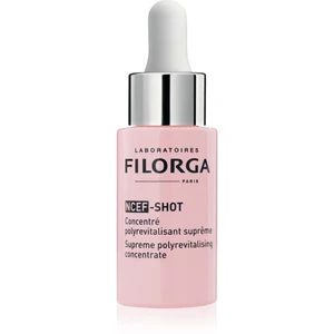 Filorga Ncef-Shot Supreme Polyrevitalising Concentrate skoncentrowana pielęgnacja regeneracyjna z ujednolicającą i rozjaśniającą skórę formułą 15 ml