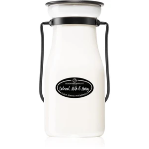 Milkhouse Candle Co. Creamery Oatmeal, Milk & Honey vonná sviečka Milkbottle 226 g