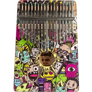 Sela SE 254 Art Series Kalimba 17 Little Monster