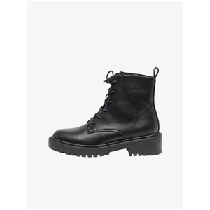 Black Ankle Boots ONLY Bold - Women