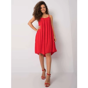 Dress red Och Bella wjok0267. R46