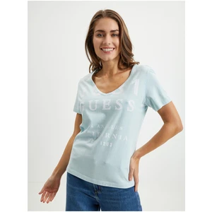 Light blue women's T-shirt Guess - Women