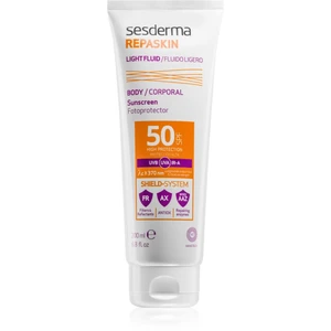 Sesderma Repaskin 50 opalovací tělový gel-krém SPF 50 200 ml