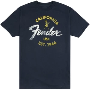 Fender Camiseta de manga corta Baja Blue Azul XL