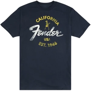 Fender Camiseta de manga corta Baja Blue Azul XL