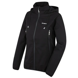 Husky Sonny L XS, black Dámská softshell bunda