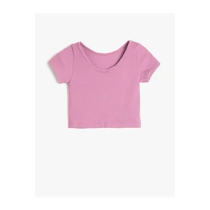 Koton T-Shirt - Pink - Regular fit