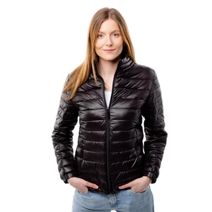 Women's quilted jacket GLANO - black