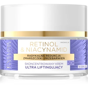 Eveline Cosmetics Retinol & Niacynamid denný liftingový krém 50+ SPF 20 50 ml