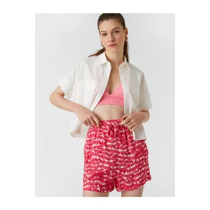 Koton Shorts - Rosa - Normal Waist