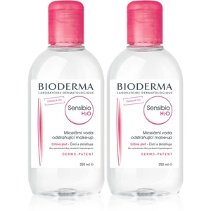Bioderma Sensibio H2O výhodné balenie (pre citlivú pleť)