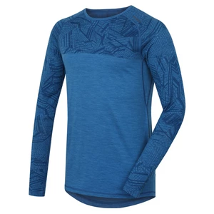 Men's thermal shirt HUSKY Merino tm. blue