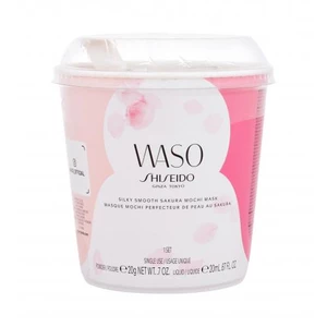 Shiseido Waso Silky Smooth Sakura Mochi Mask 20 g pleťové sérum pre ženy na veľmi suchú pleť; na rozjasnenie pleti