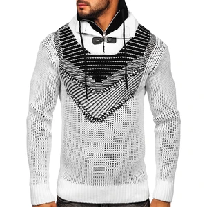 Pulover alb gros Bolf 2027