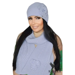 Női szett Kamea Kamea_Set_Hat&Scarf_K.22.207.10_Heather
