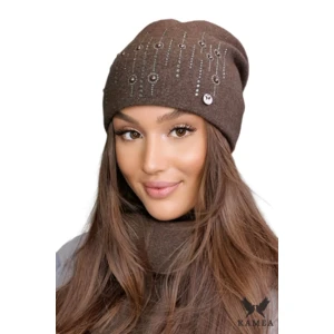 Berretto da donna Kamea Kamea_Hat_K.22.046.31_Brown