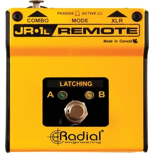 Radial JR1-L Latching Remote Fußschalter
