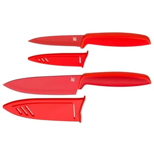 Sada 2 červených nožov s krytom WMF Touch