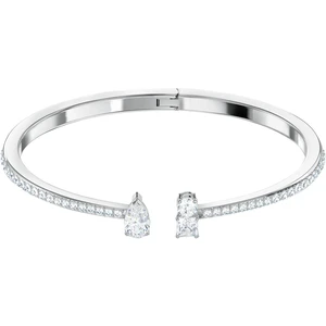 Swarovski Třpytivý pevný náramek Attract 5572667 S - 5,4 cm