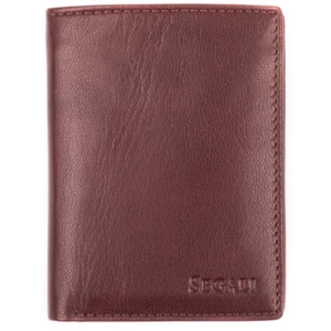 SEGALI Pánská kožená peněženka 7476 brown