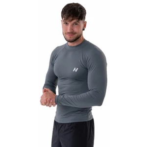 Nebbia Functional T-shirt with Long Sleeves Active Grey M