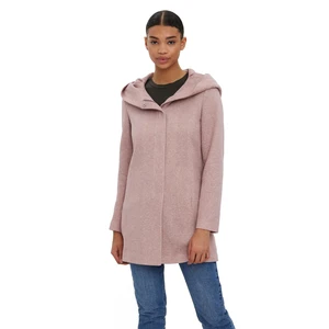 Vero Moda Dámsky kabát VMVERODONA Regular fit 10202688 Woodrose M