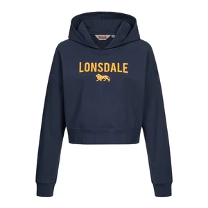 Lonsdale Women's hooded sweatshirt cropped oversized