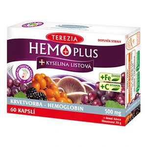 Terezia hemoplus + kyselina listová
