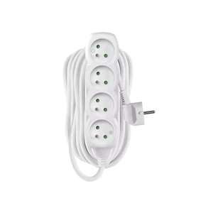 Prodlužovací kabel EMOS 10m/4zásuvky bílá P0410 1902041000