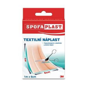 3M Spofaplast Textilná náplasť 6cmx1m