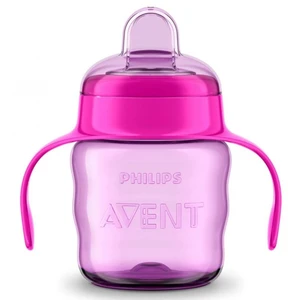 Philips Avent Hrnček pre prvý dúškami Classic 200ml ružový