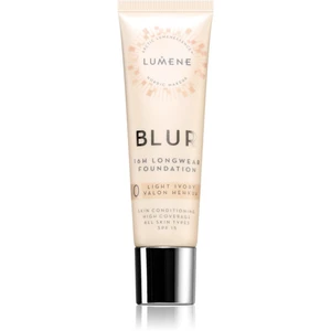 Lumene Blur 16h Longwear Foundation dlhotrvajúci make-up SPF 15 odtieň 0 Light Ivory