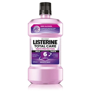 Listerine Ústna voda kompletná starostlivosť bez alkoholu Total Care Teeth Protection Mild Taste 500 ml