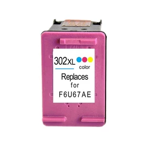 HP 302XL F6U67AE barevná (color) kompatibilní cartridge