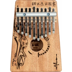 Sela SE 255 Art Series Kalimba 10 Peaceful Mind