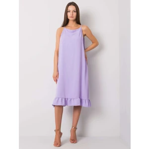 Light purple dress with straps from Simone