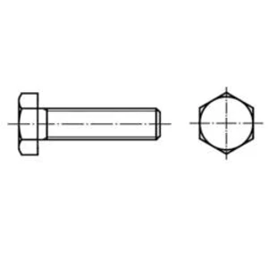 Šesťhranné skrutky TOOLCRAFT 126927, N/A, M24, 130 mm, ocel, 1 ks