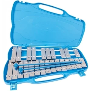 PP World 25 Note Glockenspiel Silver Metal Keys