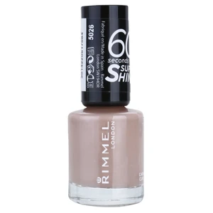 Rimmel 60 Seconds Super Shine lak na nehty odstín 500 Caramel Cupcake 8 ml