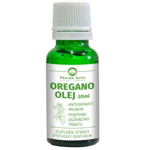 Pharma Activ Oregano olej s kvapkadlom 20 ml / Pharma Grade